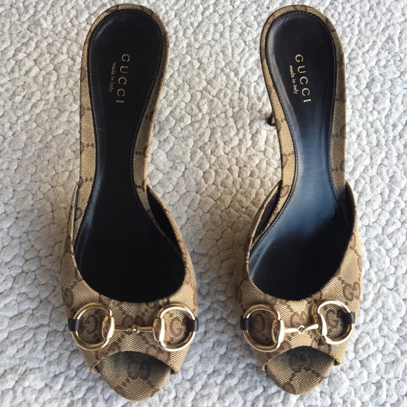 vintage gucci mules